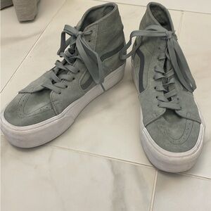 Vans high top shoes